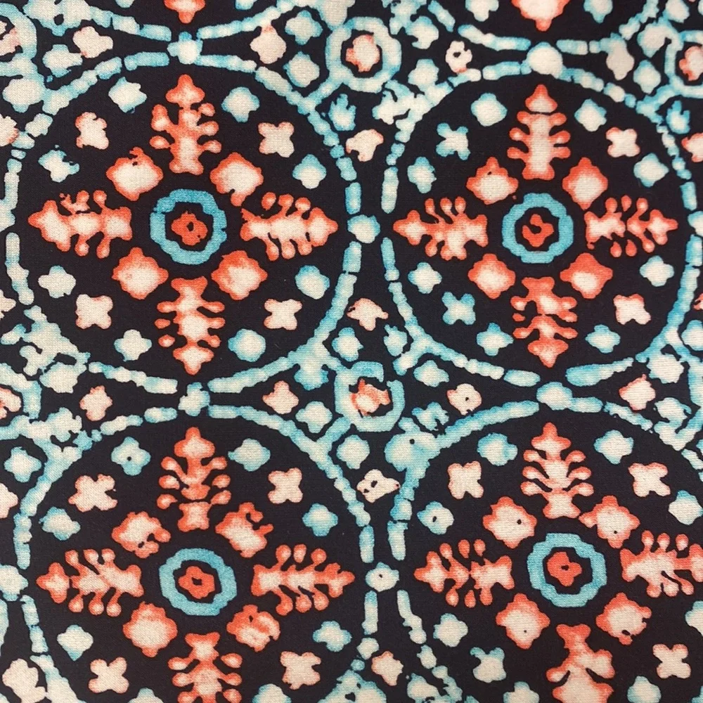 Michael Kors Blue & Pink Print Dress - Picture 3 of 3